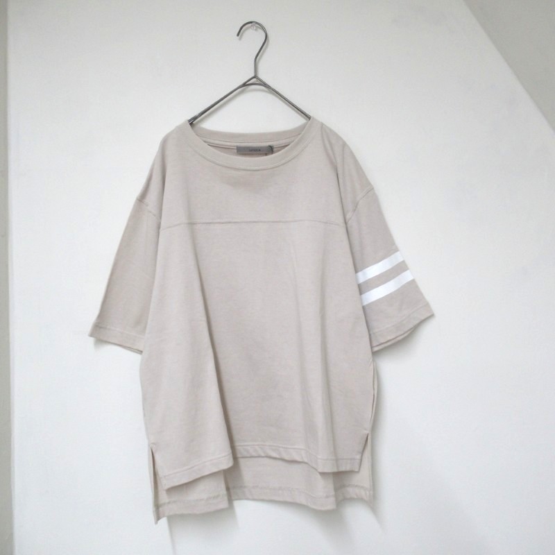 LIYOCA  モダン天竺ナンバーTシャツ /BE31 【日本製】